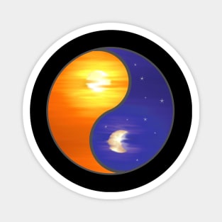 Yin Yang - Sun / Moon - Graphic Magnet